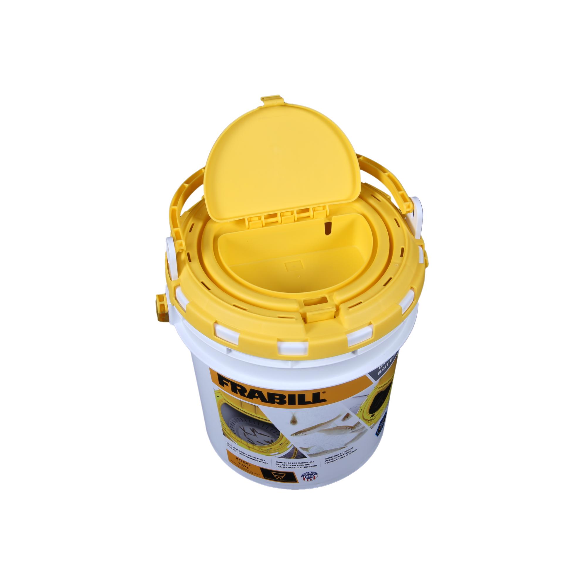 Frabill Drainer Bait Bucket  Frabill® – Frabill Fishing