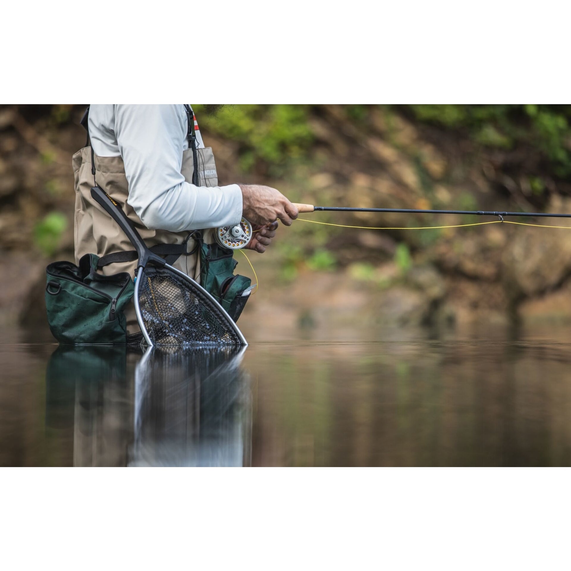 best fly fishing net Fishpond Nomad Canyon The beautiful Brown Trout 2.0 finish adds a classic FlyWorks Net - Blue /