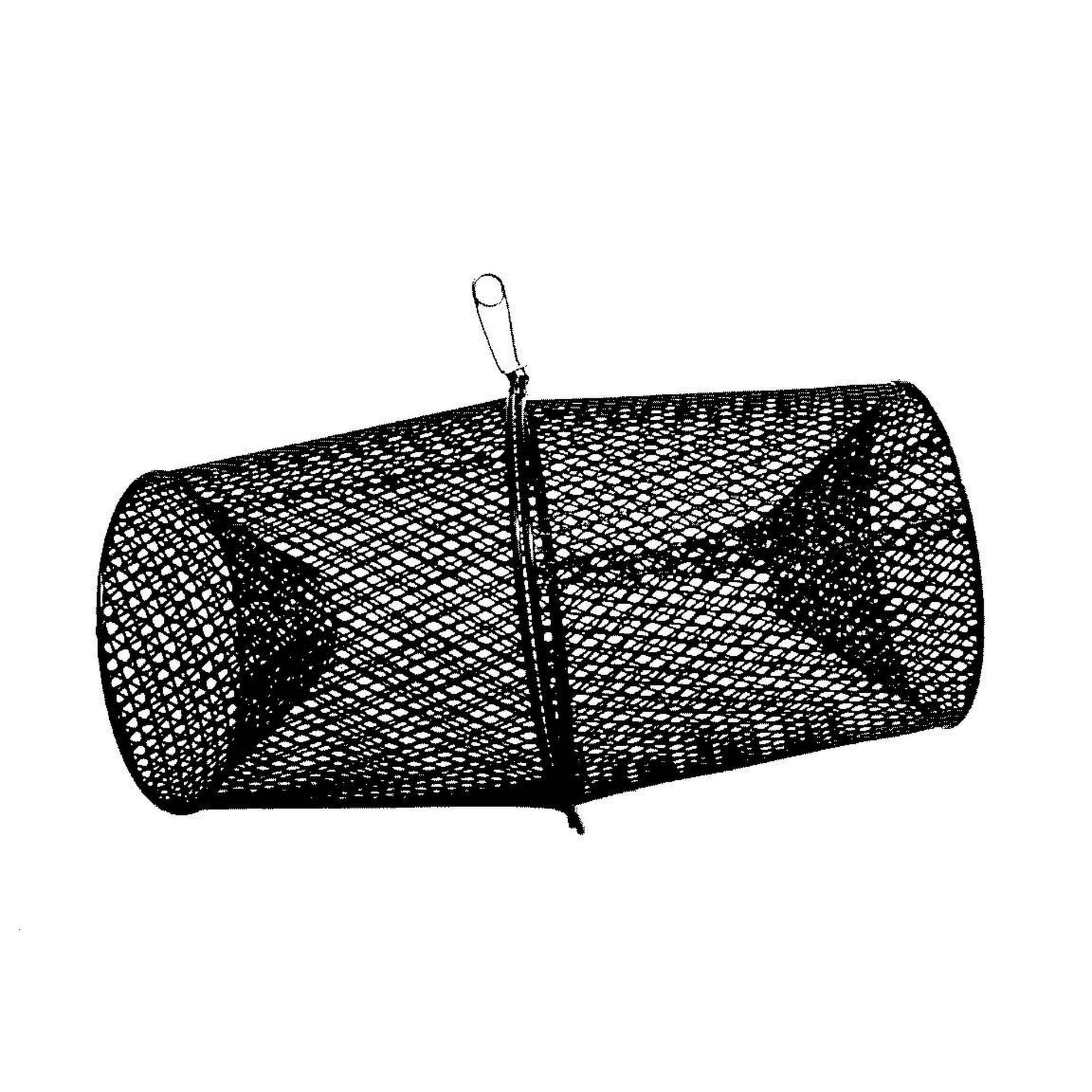 1-4pcs Fishing Bait Trap Fish Net Cast Cage Crab Minnow Crawdad